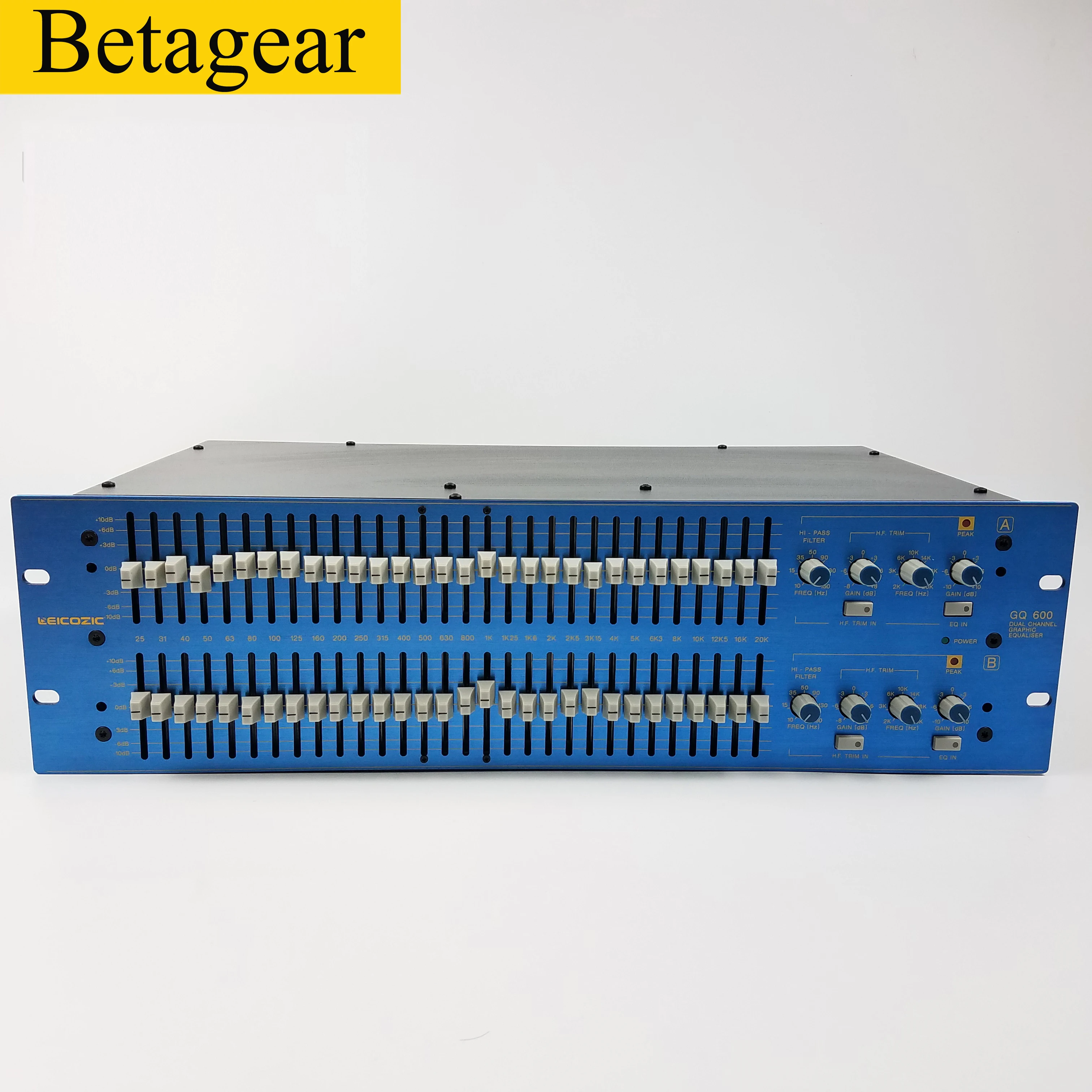 Betagear EQ GQ600 ecualizador grafico equalizador profissional gq600 graphic eq studio equipment 31 band eq equalizer audio
Betagear EQ GQ600 ecualizador grafico equalizador profissional gq600 graphic eq studio equipment 31 band eq equalizer audio