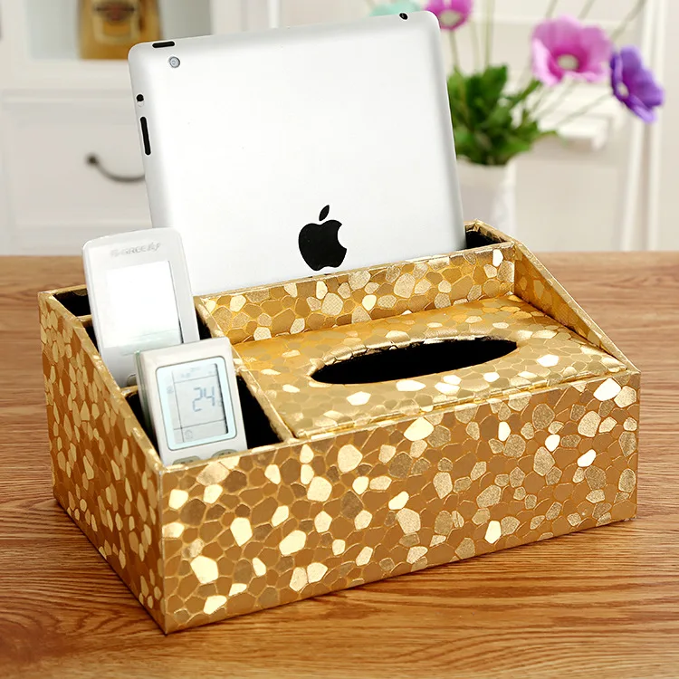 Multifunctional paper towel box European home carton desktop tea table remote control receiving box
Multifunctional paper towel box European home carton desktop tea table remote control receiving box