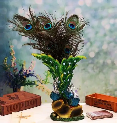 European-style modern peacock vase creative household crafts decoration living room decoration wedding factory
European-style modern peacock vase creative household crafts decoration living room decoration wedding factory