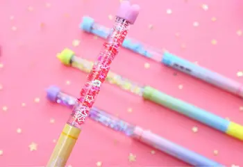 pretty color quicksand gel pen cartoon stationery prize kawaii student pen office write sign pen black neutral pen 36pc/lot
pretty color quicksand gel pen cartoon stationery prize kawaii student pen office write sign pen black neutral pen 36pc/lot