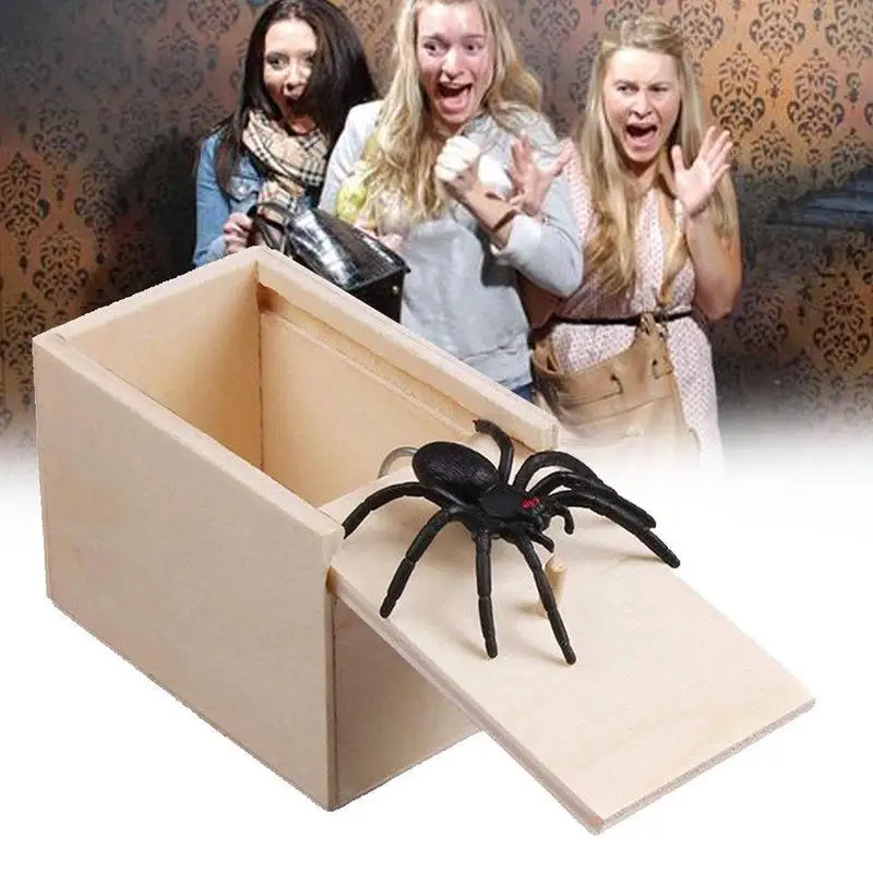 Whole Toy Scares A Whole Wood Box Whole Person Prank Bug Box Spider Box Scary Scary Small Wooden Box Toy
Whole Toy Scares A Whole Wood Box Whole Person Prank Bug Box Spider Box Scary Scary Small Wooden Box Toy
