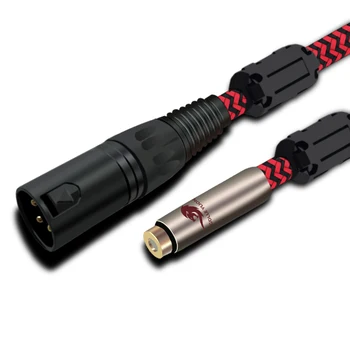 Mic Cable 1/8" 3.5mm Female to XLR 3 Pin Male PC Condenser Microphone Camera Audiophile Audio Cable 1M 2M 3M 5M 8M
Mic Cable 1/8" 3.5mm Female to XLR 3 Pin Male PC Condenser Microphone Camera Audiophile Audio Cable 1M 2M 3M 5M 8M