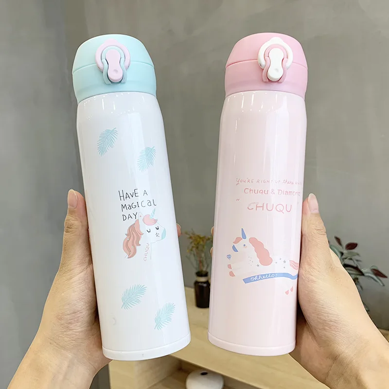 Ins Unicorn Thermos Vacuum Flasks Thermoses Bouncing Insulated Cup Stainless Steel Tumblers Equestria Monoceros 500ml H1223
Ins Unicorn Thermos Vacuum Flasks Thermoses Bouncing Insulated Cup Stainless Steel Tumblers Equestria Monoceros 500ml H1223