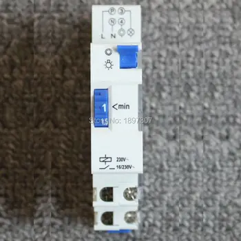 (5 Pieces/lot) ALST8 (E8) 7 Min Staircase Lighting Timer Switch 230VAC DIN rail mounted
(5 Pieces/lot) ALST8 (E8) 7 Min Staircase Lighting Timer Switch 230VAC DIN rail mounted