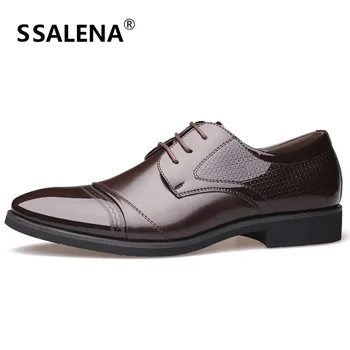 Luxury Dress Shoes For Men Pointed Toe Leather Party Men Flats Good Quality Male Lace Up Business Wedding Shoes AA50150
Luxury Dress Shoes For Men Pointed Toe Leather Party Men Flats Good Quality Male Lace Up Business Wedding Shoes AA50150