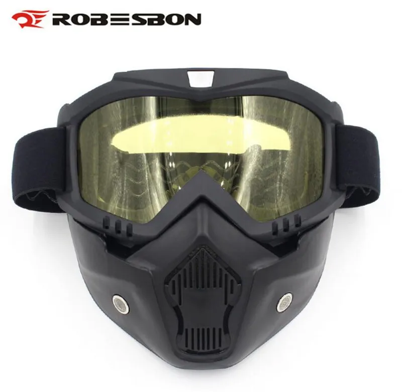 ROBESBON Moto Gogggles Modular Mask Removable Goggles and Mouth Filter For Modular Open Face Motorcycle Mask
ROBESBON Moto Gogggles Modular Mask Removable Goggles and Mouth Filter For Modular Open Face Motorcycle Mask