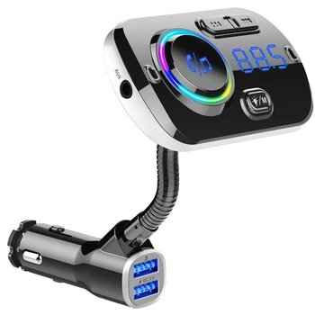 Bluetooth 5.0 Car Kit Hands-Free Calling FM Transmitter AUX Audio Car Player Wireless MP3 Universal Fast Charging Accessories
Bluetooth 5.0 Car Kit Hands-Free Calling FM Transmitter AUX Audio Car Player Wireless MP3 Universal Fast Charging Accessories