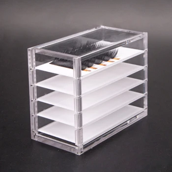 5 Layers Eyelash Storage Box Makeup Display Container Eyelashes Glue Pallet Holder Grafting Eyelash Transparent Box Dropship J74
5 Layers Eyelash Storage Box Makeup Display Container Eyelashes Glue Pallet Holder Grafting Eyelash Transparent Box Dropship J74
