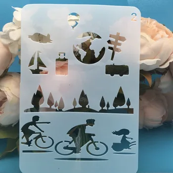 1Pcs 20x14cm Sports Bicycle DIY Layering Stencils Wall Painting Scrapbook Coloring Embossing Album Decorative Card Template
1Pcs 20x14cm Sports Bicycle DIY Layering Stencils Wall Painting Scrapbook Coloring Embossing Album Decorative Card Template