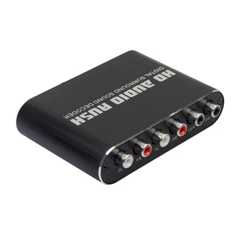 5.1CH Audio Digital to Analog 6 RCA AY42B DTS Dolby Sound Decoder Converter Fine
5.1CH Audio Digital to Analog 6 RCA AY42B DTS Dolby Sound Decoder Converter Fine