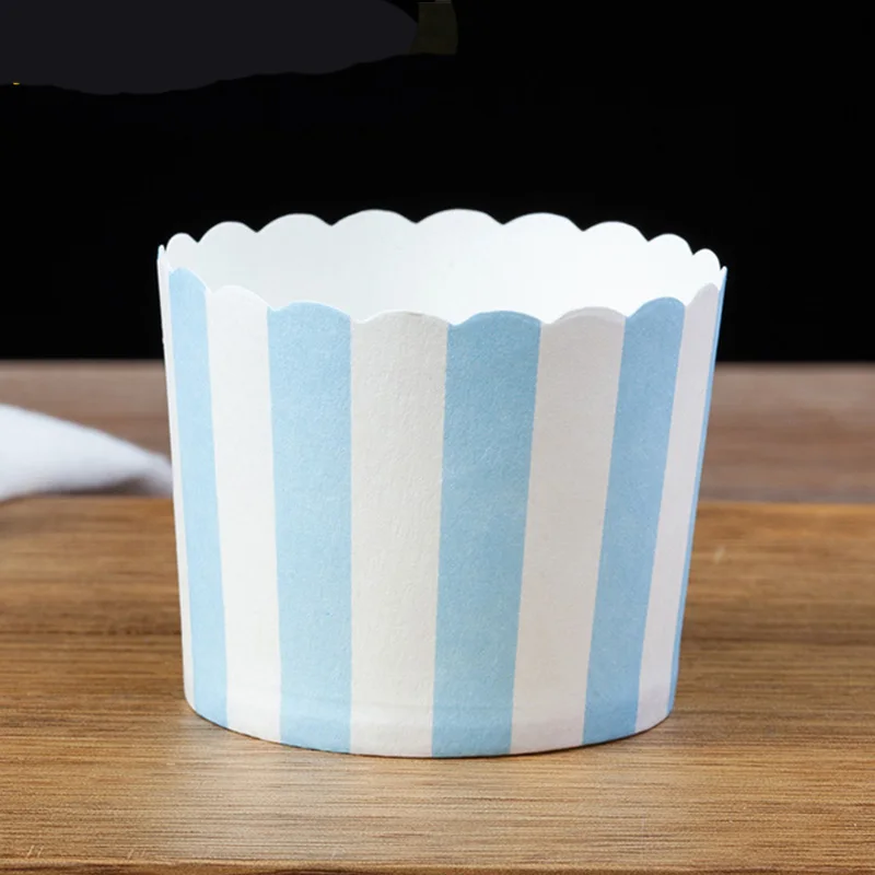 50pcs Colorful Striped blue Red Yellow Cupcake Wrapper Paper Cake Case Baking Cups Liner Muffin Kitchen Baking White Dots
50pcs Colorful Striped blue Red Yellow Cupcake Wrapper Paper Cake Case Baking Cups Liner Muffin Kitchen Baking White Dots