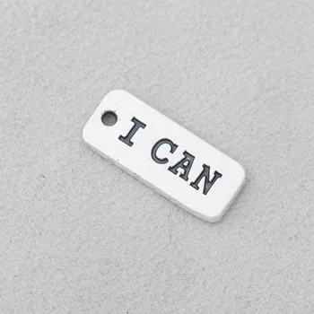 RAINXTAR Alloy Message Charms I CAN Vintage DIY Jewelry Making Dog Tag Charms 8*20mm 50pcs AAC621
RAINXTAR Alloy Message Charms I CAN Vintage DIY Jewelry Making Dog Tag Charms 8*20mm 50pcs AAC621