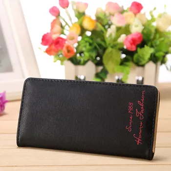 Hot Selling Women Long Purse PU Leather Card Holder Coin Pouch Letters Billfold Casual Wallet -B5
Hot Selling Women Long Purse PU Leather Card Holder Coin Pouch Letters Billfold Casual Wallet -B5