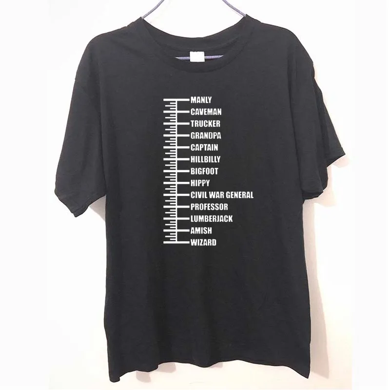 Fashion New T-shirts Men Short Sleeve Beard Length Professor Grandpa Wizard Redneck Bearded T Shirts Male Undershirts Tshirts
Fashion New T-shirts Men Short Sleeve Beard Length Professor Grandpa Wizard Redneck Bearded T Shirts Male Undershirts Tshirts