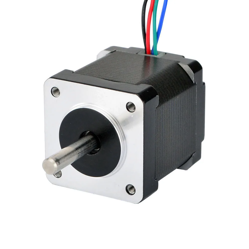 Nema 14 Stepper Motor 1.8deg 23Ncm (32.6oz.in) 0.5A 35x35x42mm 4 Wires D-cut Shaft for 3D Printer Motor
Nema 14 Stepper Motor 1.8deg 23Ncm (32.6oz.in) 0.5A 35x35x42mm 4 Wires D-cut Shaft for 3D Printer Motor