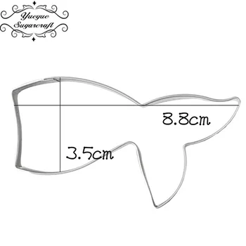 1 pcs Stainless Steel Mermai stainless steel fondant cookie cuttter cake mold fondant mold fondant cake decorating tools 
1 pcs Stainless Steel Mermai stainless steel fondant cookie cuttter cake mold fondant mold fondant cake decorating tools