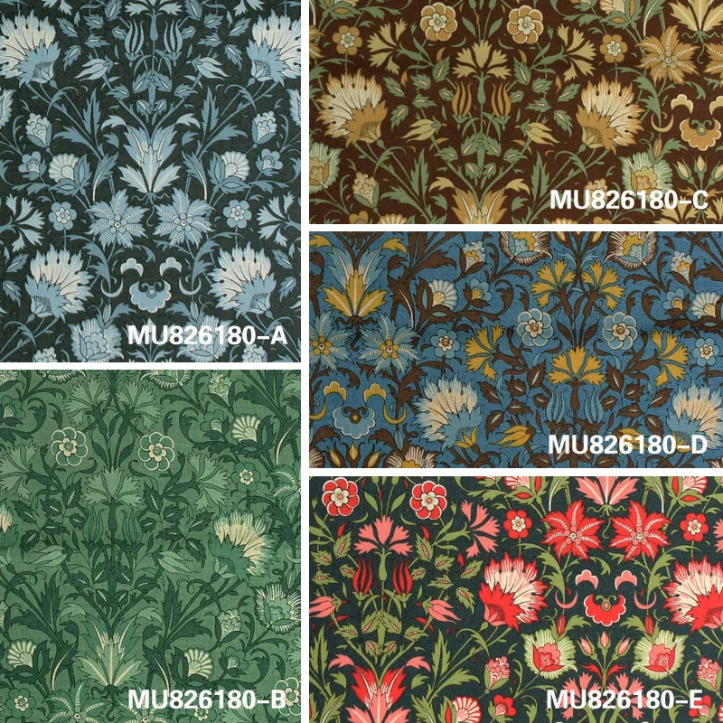 Morris style, fabrics, Japanese imports, pure cotton fabrics, apparel fabrics, handmade, patchwork, diy, 55*50cm
Morris style, fabrics, Japanese imports, pure cotton fabrics, apparel fabrics, handmade, patchwork, diy, 55*50cm