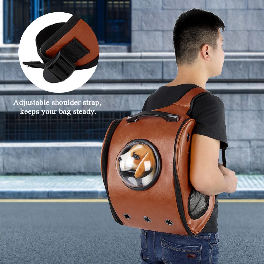 Portable breathable cat bag Abrasion-resistant Pet Shoulder Bag Space Capsule Backpack Dog Cat Travel Cage
Portable breathable cat bag Abrasion-resistant Pet Shoulder Bag Space Capsule Backpack Dog Cat Travel Cage