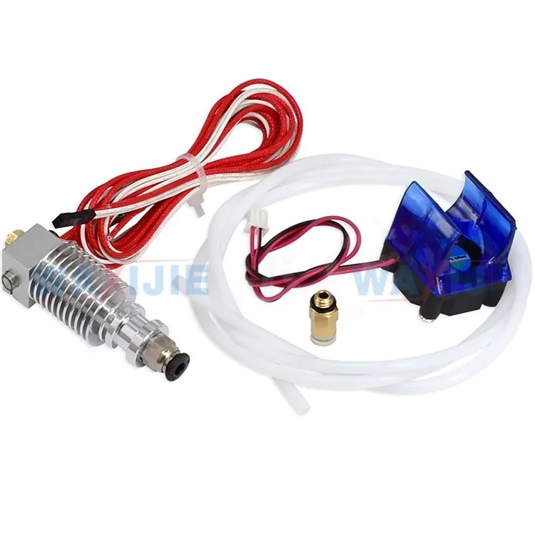 V6 J-head Extruder Kit Hot end Remote Extrusion Head Set 0.2/0.3/0.4/0.5mm Nozzle Fan PTFE For 1.75/3mm Filament Bowden Part
V6 J-head Extruder Kit Hot end Remote Extrusion Head Set 0.2/0.3/0.4/0.5mm Nozzle Fan PTFE For 1.75/3mm Filament Bowden Part