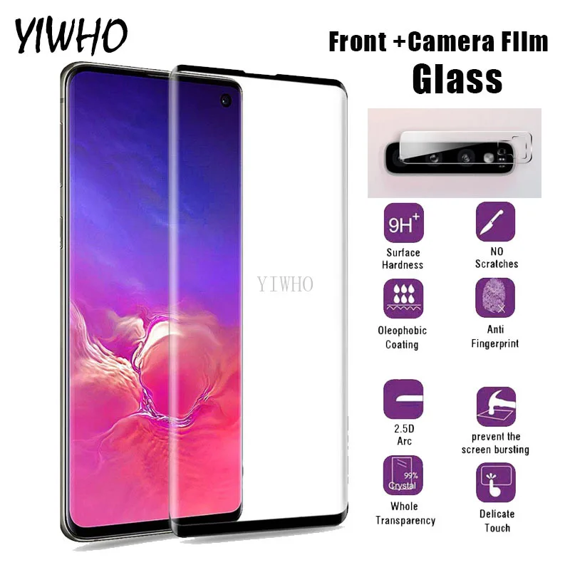 3D Curved Tempered for Samsung Galaxy S9 Plus Screen Protector Glass S10 E LITE S9plus S10e S 10 9 Protective Camera Lens Film
3D Curved Tempered for Samsung Galaxy S9 Plus Screen Protector Glass S10 E LITE S9plus S10e S 10 9 Protective Camera Lens Film
