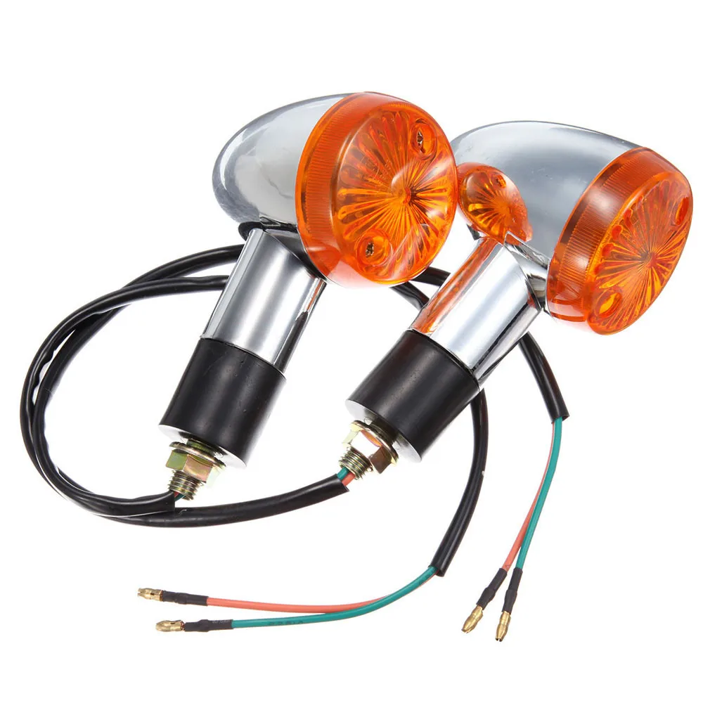 Car Led Light 4x Amber Chrome Bullet Front Rear Turn Signal Blinker Indicator Light Motorcycle 18 Augt 30 CA
Car Led Light 4x Amber Chrome Bullet Front Rear Turn Signal Blinker Indicator Light Motorcycle 18 Augt 30 CA