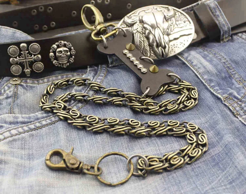 Tow Line Brass leather Tag Biker Trucker Keychain Long Jean Wallet Link Chain X5 YL-50
Tow Line Brass leather Tag Biker Trucker Keychain Long Jean Wallet Link Chain X5 YL-50