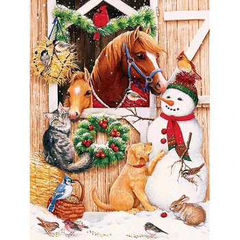 Round diamond embroidery needlework christmas gift full diamond painting icons decorations for home KBL
Round diamond embroidery needlework christmas gift full diamond painting icons decorations for home KBL
