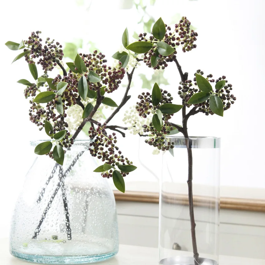 Artificial Berry branch small bacca fruit berries plastic fake flowers for home table Decoration scrapbooking wreath flores
Artificial Berry branch small bacca fruit berries plastic fake flowers for home table Decoration scrapbooking wreath flores