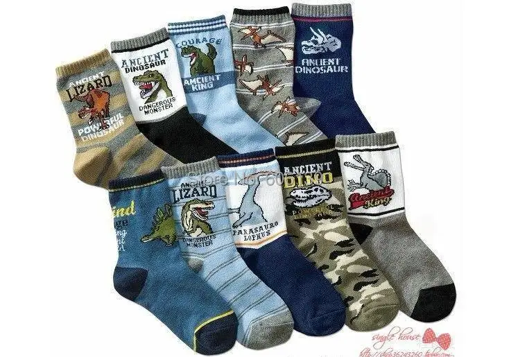 Lovely cartoon animals dinosaur baby boys socks cotton children socks 10 pair/lot free shipping color random mixed order
Lovely cartoon animals dinosaur baby boys socks cotton children socks 10 pair/lot free shipping color random mixed order