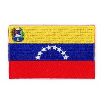 Embroidered Venezuela Patch Personalized Cloth Labels Twill with Heat Cut Broder and Iron On Backing Accept Custom MOQ 50pcs
Embroidered Venezuela Patch Personalized Cloth Labels Twill with Heat Cut Broder and Iron On Backing Accept Custom MOQ 50pcs