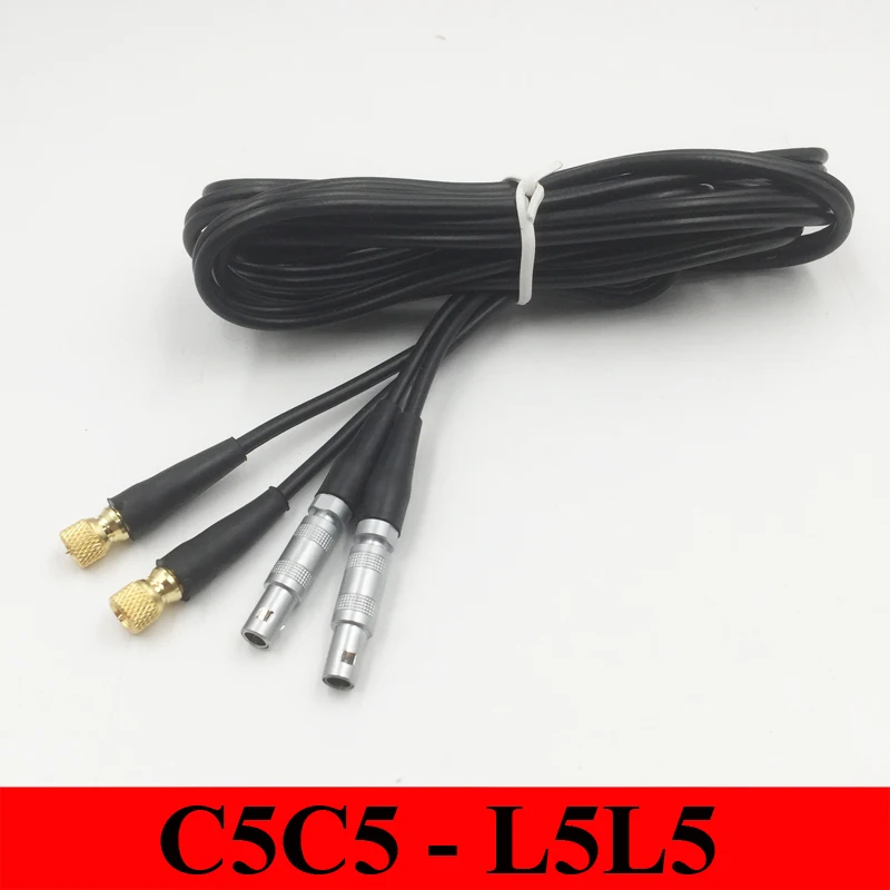 Double LEMO C5 L5 Connector Cable For Ultrasonic Flaw Detector Dual FFA .00 to Microdot C5C5 - L5L5 Ultrasonic Equipment Flaw
Double LEMO C5 L5 Connector Cable For Ultrasonic Flaw Detector Dual FFA .00 to Microdot C5C5 - L5L5 Ultrasonic Equipment Flaw