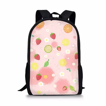 THIKIN Cartoon Fruit Design Cute Backpack Women Girls Bookbag Kids Colorful Schoolbag Student Simple Custom Mochila for Teenage
THIKIN Cartoon Fruit Design Cute Backpack Women Girls Bookbag Kids Colorful Schoolbag Student Simple Custom Mochila for Teenage