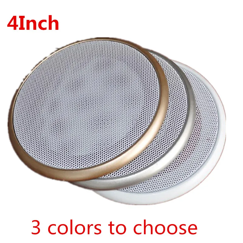 4 Inch Car Audio Speaker Net Cover Car Installation Speakers Decorative Ring 1 PC White Silver Gold Color
4 Inch Car Audio Speaker Net Cover Car Installation Speakers Decorative Ring 1 PC White Silver Gold Color