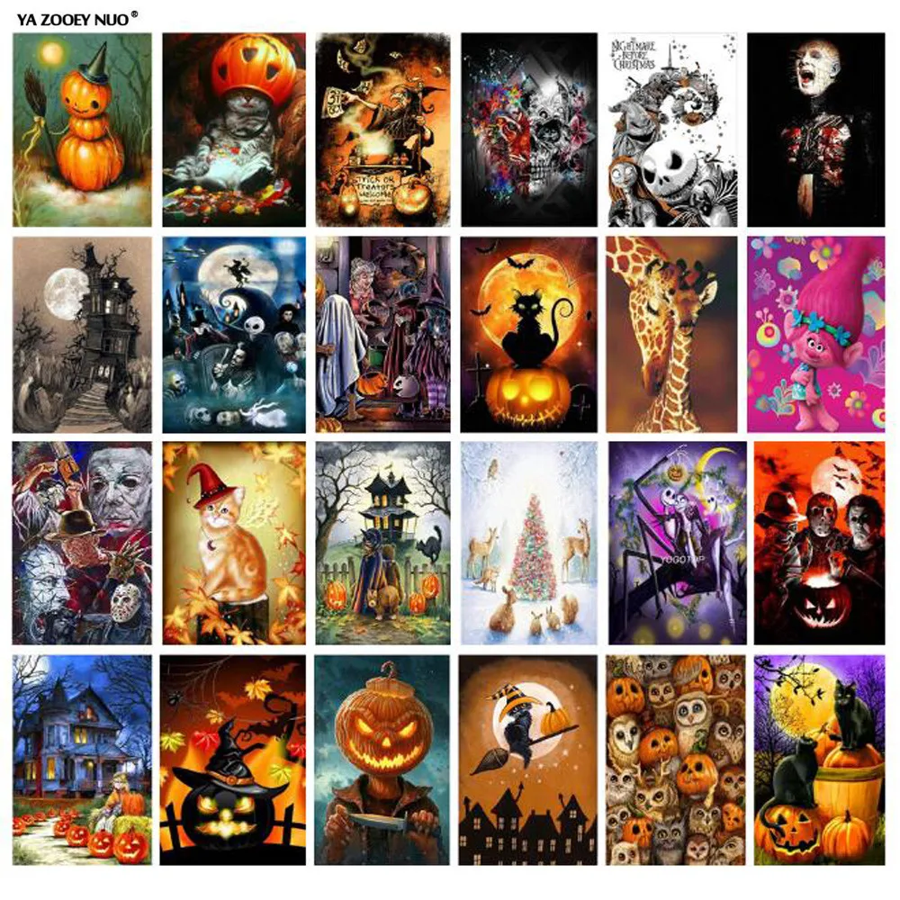 Full Square/round 5D DIY Diamond Painting Halloween Animal eagle cat Diamond Embroidery Cross Stitch Mosaic Sticker Gift YU434
Full Square/round 5D DIY Diamond Painting Halloween Animal eagle cat Diamond Embroidery Cross Stitch Mosaic Sticker Gift YU434