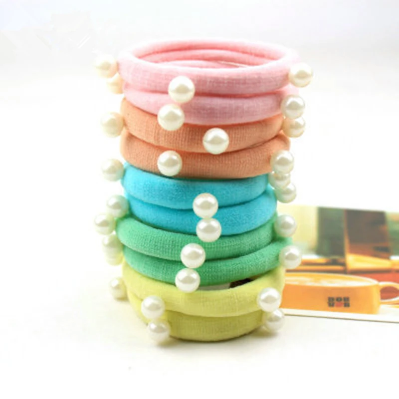 5pcs candy-colored high elasticity girl pearl hair band scrunchy ponytail holder hair circles women's hair accessories
5pcs candy-colored high elasticity girl pearl hair band scrunchy ponytail holder hair circles women's hair accessories