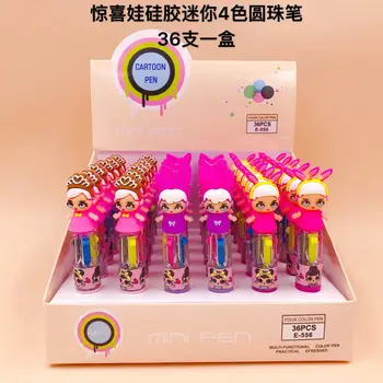 36 Pcs/1 Lot Kawaii Ballpen 4 Color Surprise Doll Ballpoint Pens Pens School Stationery Writing Supplies Office Supplies
36 Pcs/1 Lot Kawaii Ballpen 4 Color Surprise Doll Ballpoint Pens Pens School Stationery Writing Supplies Office Supplies