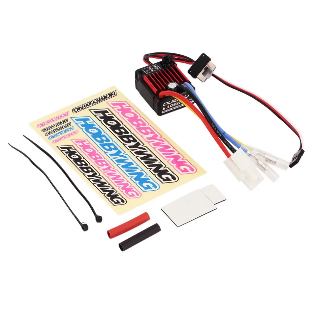 1pcs Original QuicRun 1060 60A Brushed Electronic Speed Controller ESC For 1:10 RC Car Waterproof For RC Car
1pcs Original QuicRun 1060 60A Brushed Electronic Speed Controller ESC For 1:10 RC Car Waterproof For RC Car