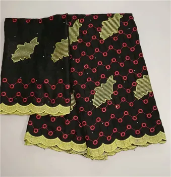 Elegant lady dress material embroidery African cotton lace fabric with 2Y Swiss voile lace cloth for dress YCV24(5+2y)
Elegant lady dress material embroidery African cotton lace fabric with 2Y Swiss voile lace cloth for dress YCV24(5+2y)