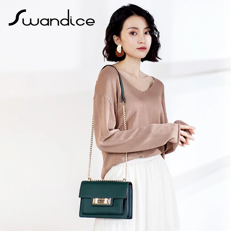 100% Real Genuine Natural Cow Leather Metal Hasp Flap Handbags Small Mini Crossbody Messenger Shoulder Bags Women Female 2019
100% Real Genuine Natural Cow Leather Metal Hasp Flap Handbags Small Mini Crossbody Messenger Shoulder Bags Women Female 2019