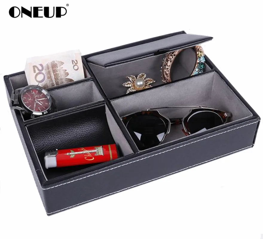 ONEUP PU Leather Storage Box Luxury Bags Home Office Car Organizer Cosmetic Makeup Container Sundries Organizer Black
ONEUP PU Leather Storage Box Luxury Bags Home Office Car Organizer Cosmetic Makeup Container Sundries Organizer Black