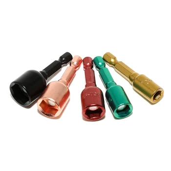 5pcs/Set Imperial Standard 1/4-1/2 Electric Screwdriver Hex Socket Adapter Nut Driver Set Adapter Drill Bit 1/4'' Hex Shank
5pcs/Set Imperial Standard 1/4-1/2 Electric Screwdriver Hex Socket Adapter Nut Driver Set Adapter Drill Bit 1/4'' Hex Shank