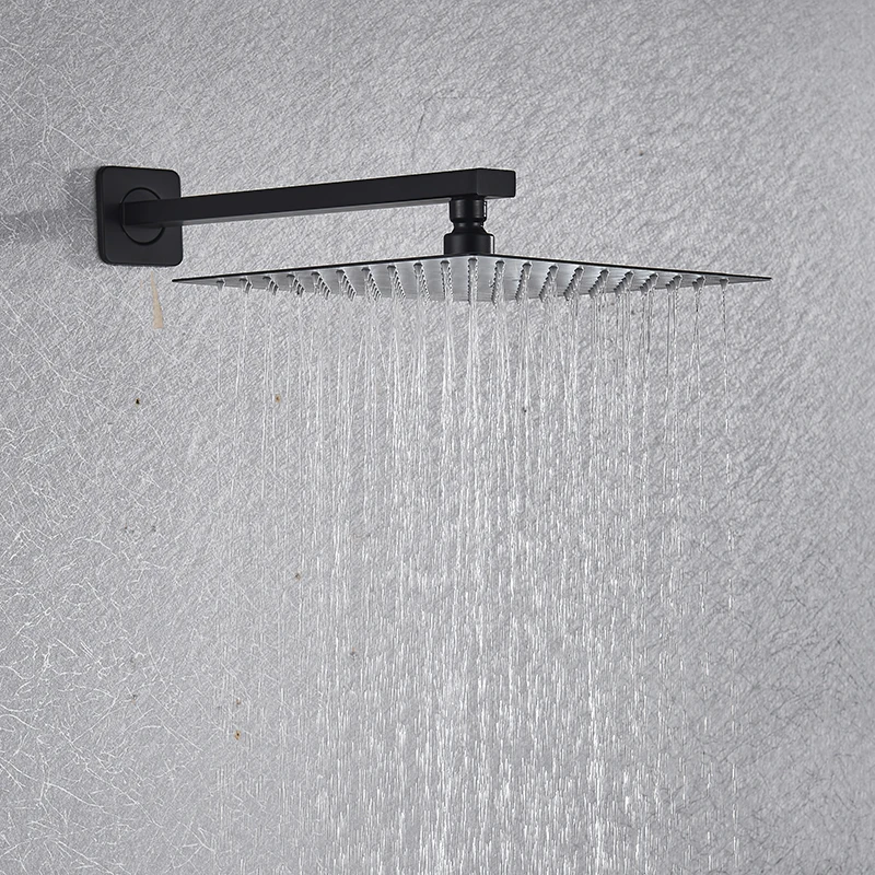 Bathroom Shower 2-Functions Black Digital Shower Faucets Set Rainfall Shower Head 2-way Digital Display Mixer Tap Shower Mixer Bathroom Shower 2-Functions Black Digital Shower Faucets Set Rainfall Shower Head 2-way Digital Display Mixer Tap Shower Mixer