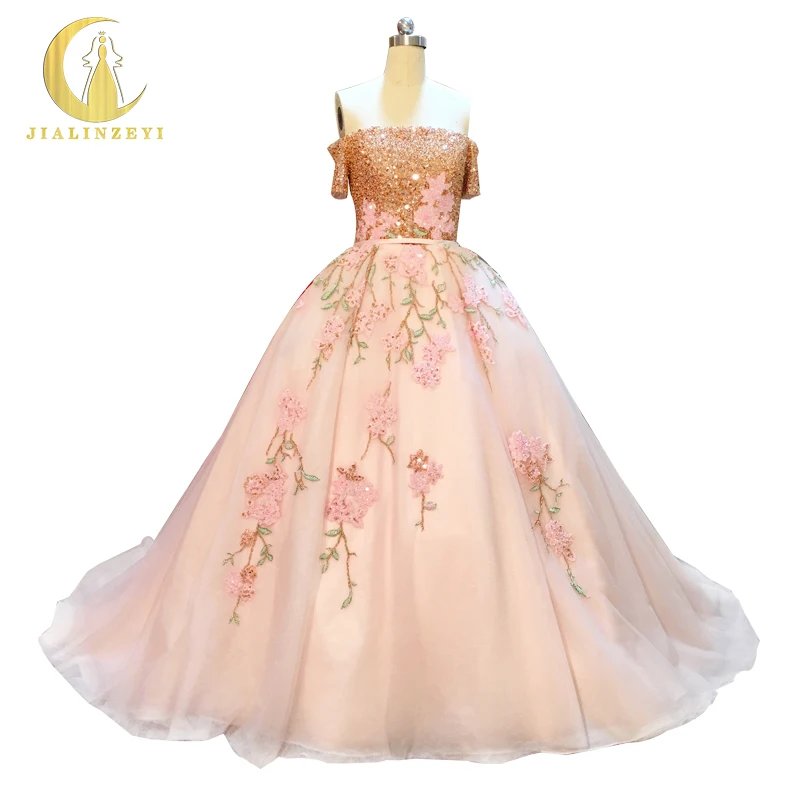100% Real Picture Boat Neck Full Beads Sequins with Flowers Court Newest Formal Dresses Long Evening Dresses 2019
100% Real Picture Boat Neck Full Beads Sequins with Flowers Court Newest Formal Dresses Long Evening Dresses 2019