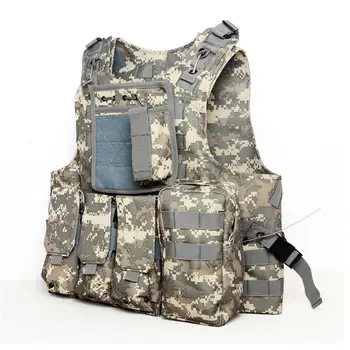 New Camouflage Hunting Military Tactical Vest Wargame Body Molle Armor Hunting Vest Multifunction CS Outdoor Equipment 5 Colors
New Camouflage Hunting Military Tactical Vest Wargame Body Molle Armor Hunting Vest Multifunction CS Outdoor Equipment 5 Colors