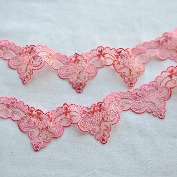 hot sale Lace accessories Pink mesh cloth embroidery lace Dress dress skirt lace f940
hot sale Lace accessories Pink mesh cloth embroidery lace Dress dress skirt lace f940