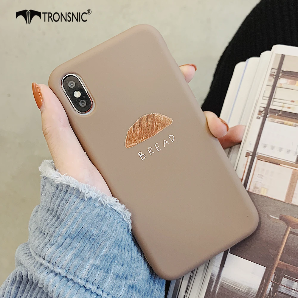 TRONSNIC Cookie Bread Phone Case for iPhone X XS MAX XR Matte Soft Funny Food Case for iPhone 6s 7 8 Plus Coffee Gray Cute Cover
TRONSNIC Cookie Bread Phone Case for iPhone X XS MAX XR Matte Soft Funny Food Case for iPhone 6s 7 8 Plus Coffee Gray Cute Cover