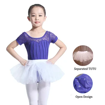 New Ballet Leotard Tutu Set Girls Dance Dress For Kids Children Lace Design Short Sleeve Training Performance Ballet Costumes
New Ballet Leotard Tutu Set Girls Dance Dress For Kids Children Lace Design Short Sleeve Training Performance Ballet Costumes