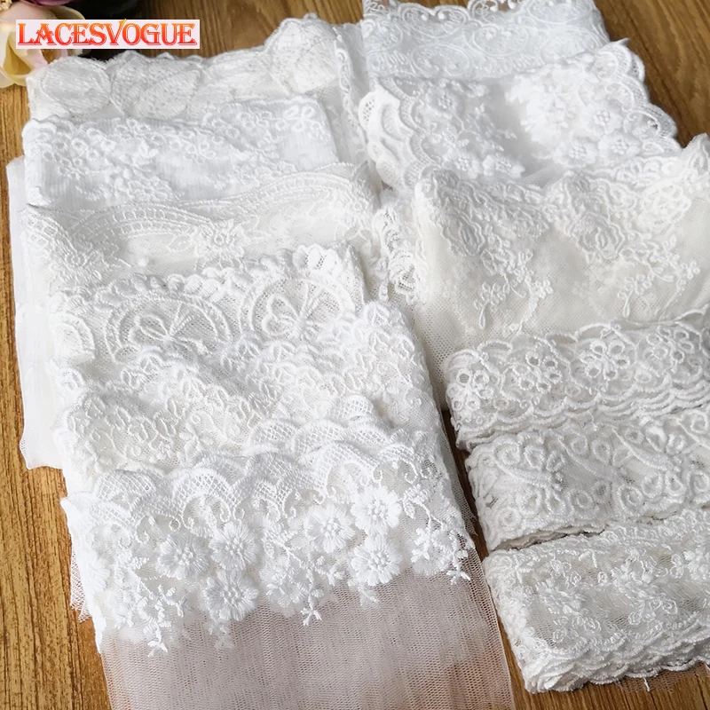 5yards/lot White Mesh embroidery lace fabrics Lace Ribbon Wedding Accessories Patchwork DIY crafts African Doll lace LAV150
5yards/lot White Mesh embroidery lace fabrics Lace Ribbon Wedding Accessories Patchwork DIY crafts African Doll lace LAV150