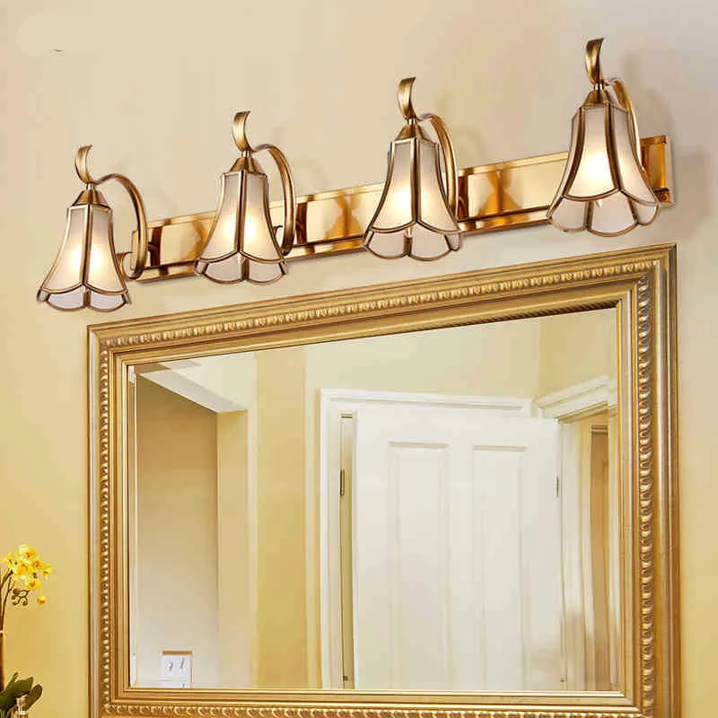 High End Vintage American Retro Iron Glass E14*1/2/3/4 Heads Mirror Light For Bathroom Cabinet Restroom Make-up Lighting 1035
High End Vintage American Retro Iron Glass E14*1/2/3/4 Heads Mirror Light For Bathroom Cabinet Restroom Make-up Lighting 1035