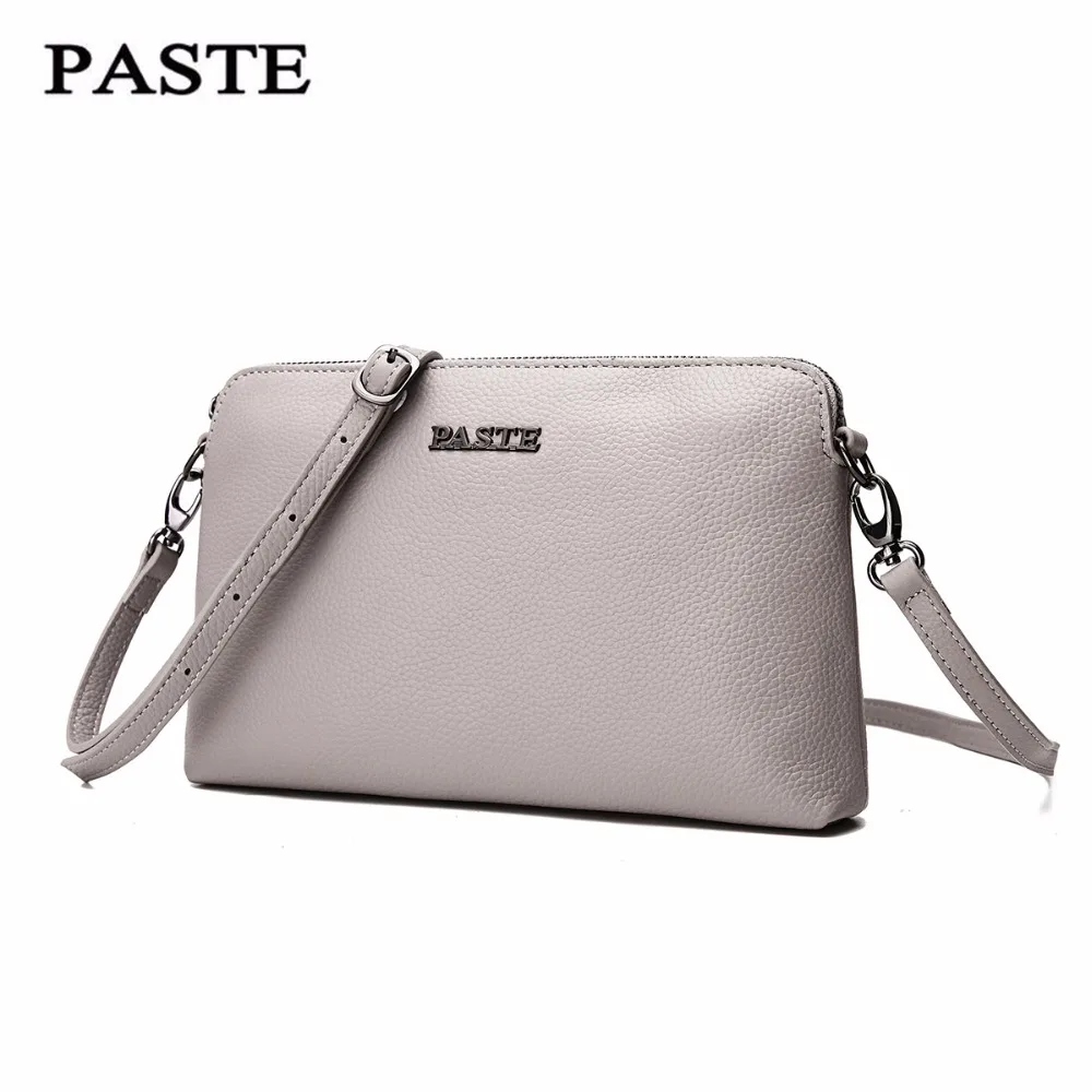 PASTE Female First layer cowhid Totes Women Shoulder bag Leather Messenger Bags fashion Satchel bag Handbags Crossbody bags
PASTE Female First layer cowhid Totes Women Shoulder bag Leather Messenger Bags fashion Satchel bag Handbags Crossbody bags